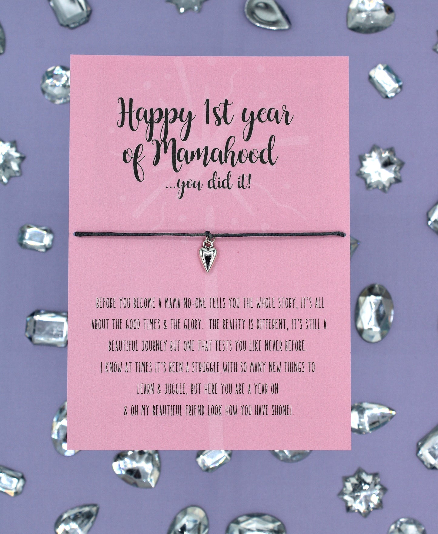 Happy 1st Year Of Mamahood...You Did It!